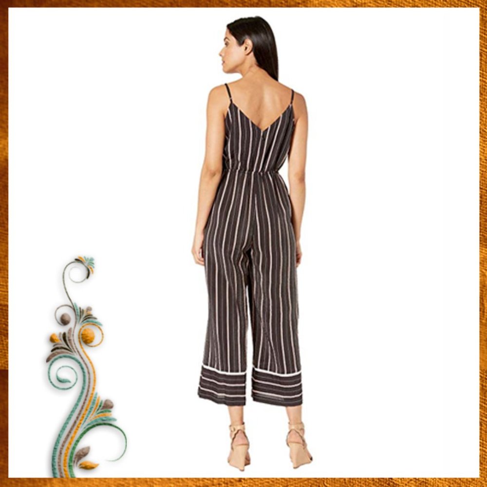 Vince Camuto Sleeveless Stripe Cami Jumpsuit - Picture 5 of 5